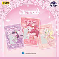 Carpeta de Documentos Ponys Edición Dreamy, Tamaño A4, Caja de 9 Paquetes, Papelería Ideal para Exámenes, Licencia Oficial MLP, Venta al Por Mayor