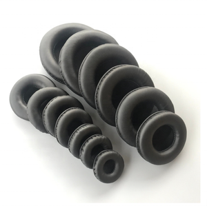Coussinets d'oreille de remplacement universels 50mm 60mm 70mm 80mm 90mm 100mm 110mm Coussins ronds en cuir PU pour écouteurs - Product Image 2