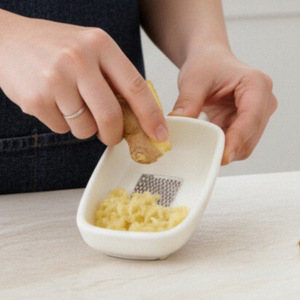 Manual Ginger And Garlic Grinder Food Grade Hand Wash Only For Home Use Baby Food Preparation - Product Image 4
