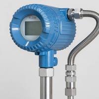 Vortex Flow Meter for Chemical Industry LUGB Model DN32 Flange Connection SS304 Material High Flow Liquid Oil Transfer