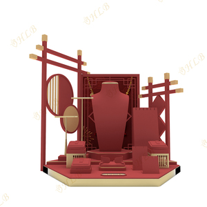 Ensemble <span class=keywords><strong>de</strong></span> présentoirs à <span class=keywords><strong>bijoux</strong></span> <span class=keywords><strong>de</strong></span> conception créative, vitrine <span class=keywords><strong>de</strong></span> bijouterie élégante, présentoirs à <span class=keywords><strong>bijoux</strong></span> - Product Image 5