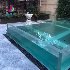 Güneş dekor şeffaf akrilik perspex fiberglas yüzme havuzu akrilik yüzmek paneli/havuzlar yüzme açık