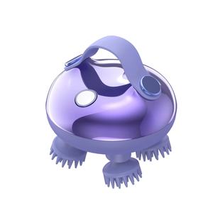 Masajeador Eléctrico de Cabeza IPX-7, Resistente al Agua, de Silicona, con Función de Amasamiento, Funciona con Batería, para Uso Doméstico - Product Image 1