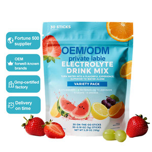 Suplemen Keto Bubuk Label Pribadi Pengisi Kadar Air Organik Sachet Elektrolit Bubuk - Product Image 1