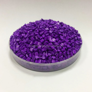 Nguyên Liệu Nhựa PP PE Màu Đỏ/Xanh Dương/Xanh Lá Cây/Vàng/Tím/Xám <span class=keywords><strong>Masterbatch</strong></span> Cho Khuôn Phun Và Túi Rác - Product Image 1