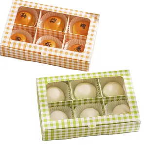boxes for birthday cake 12*12*6 with lid more thickness transparent window manufacturer supply