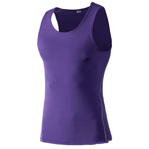 Gilet de fitness sans manches pour hommes respirant et confortable haut de compétition sportive musculaire simple à la mode débardeurs personnels - Product Image 3
