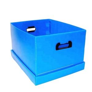 Corrugated Plastic Box Foldable Twin Wall Fluted Plastic PP Corrugated Box For Shipping Storage Packing
