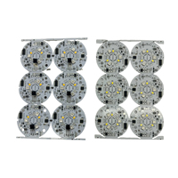 Plaques de circuits imprimés LED à 16 couleurs changeantes, personnalisables en Chine, de bonne qualité, rechargeables, en plastique, avec vis, pour ampoules et PCBA de charge.