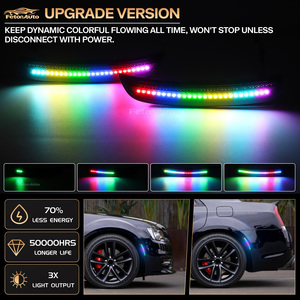 Luces Laterales Dinámicas LED para Chevrolet para Chrysler 300 15-22, Iluminación Dinámica Azul Verde para Parachoques Trasero con Intermitentes, Nuevo - Product Image 2