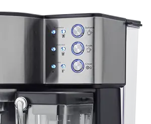 इलेक्ट्रिक स्टेनलेस स्टील होम-उपयोग कॉफी निर्माता 15 बार कैप्पुचिनो लैट मशीन एस्प्रेसो कॉफी मशीन