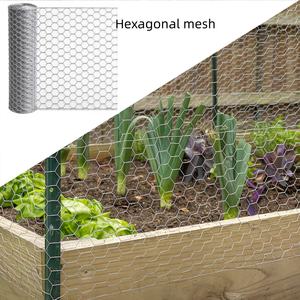 Grillage hexagonal galvanisé en gros pour volailles – Rouleau de treillis métallique pour poulets - Product Image 1