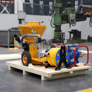 Máquina portátil de proyectación de refractario por aire de 6m³/h, equipo de gunite en seco para aplicación en construcción - Product Image 3