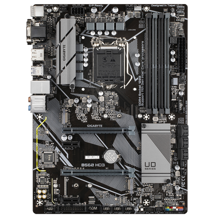 GIGABYTE マザーボード B460m➕CPUi5 11400 中古GIGABYTE B560 HD3マザーボードIntel Core 5 11400 I5 11500