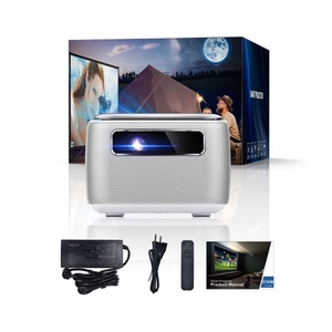 Proyector DLP Inteligente V8 3D con 2G de RAM, 990 ANSI Lúmenes, Compatible con 4K, Android, 32GB de Almacenamiento, 2H de Batería, Portátil para Cine en Casa - Product Image 4