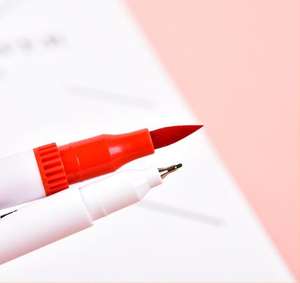 Stylos à pointe double, pointe fine et pointe pinceau, marqueurs à pointe double, stylo aquarelle pour le dessin et l'écriture - Product Image 5