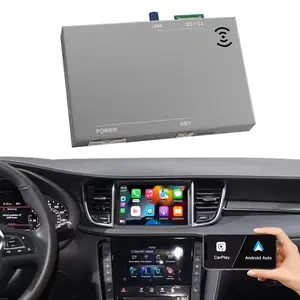 Radio Carplay Apple Upgrade nirkabel untuk Infiniti G35 Qx70 antarmuka Multimedia otomotif