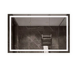 <span class=keywords><strong>Specchio</strong></span> LED Orizzontale da <span class=keywords><strong>Bagno</strong></span> Retroilluminato con Sensore Touch Dimmerabile, Montaggio a Parete per <span class=keywords><strong>Bagno</strong></span> Moderno, Hotel, Vanity - Vendita all'Ingrosso - Product Image 5