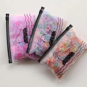 Paquete de 1000 Unidades de Bandas Elásticas para el Cabello, Bandas para el Cabello Desechables Sin Pelusa, Bandas Elásticas para el Cabello para Niños - Product Image 3