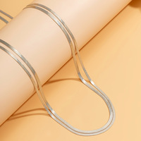 Bijoux de corps de mode en gros taille chaîne ceinture Sexy Simple Double or métal serpent os ventre chaîne taille chaîne pour les femmes