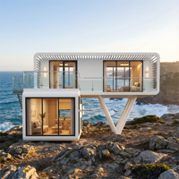 Nouvelle Tendance 2026 : Maison Mobile Préfabriquée Compacte sur Roues, Idéale pour Bungalow/Airbnb/Hôtel/Maison de Vacances