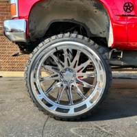 Jantes en alliage forgé à profil profond DW 20 22 24 26 28 pouces polies pour pick-up et SUV 8x170 8x180 8x200 8x210 pour GMC Sierra 1500 2500