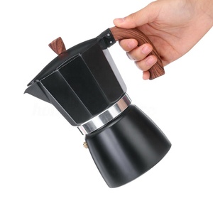 Cafetière à expresso pour cuisinière, cafetière moka, expresso italien pour cuisinière à gaz ou électrique, cafetière <span class=keywords><strong>italienne</strong></span> en céramique - Product Image 2