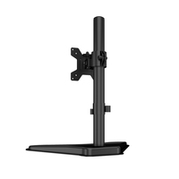 CHARMOUNT Support de moniteur unique de haute qualité Support en acier pour moniteurs de 10 ''-27'' pouces Fabricant en gros