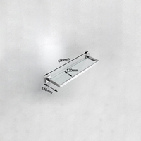 Accessoires de salle de bain, étagère en verre trempé noir, support en acier inoxydable 304, étagères d'angle en verre pour salle de bain