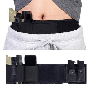 Universal Nylon Waist Tactical Outdoor <b>Holster</b> Carry a Hidden <b>Gun</b> Case for Mobile Phone or Belly Band Security Application - Product Image 1