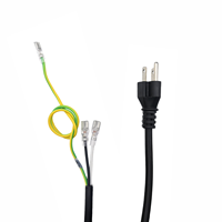 Cable de Alimentación IEC C13 con Conexión a Tierra de 3 Pines Japonés OEM, Certificado PSE VCTF 3G0.75mm2, Cable de Repuesto para Monitor de Computadora, TV, Impresora
