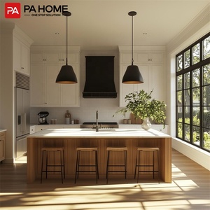 Pinai gỗ thiết kế nội thất nhà tùy chỉnh PVC Bộ tủ bếp - Product Image 5