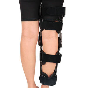 Rodillera con bisagras para mujer, inmovilizador de Terapia Física ajustable, ortesis de rodilla para aliviar el dolor, estabilizadores para caminar - Product Image 5
