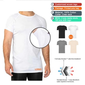 Di alta qualità su ordinazione rapido asciutto semplice palestra t-shirt all'ingrosso con <span class=keywords><strong>scollo</strong></span> a V canottiere di bambù per la corsa da <span class=keywords><strong>uomo</strong></span> veloce asciugatura t-shirt bianche - Product Image 4