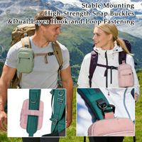 Rucksackgurttasche Wasserdichte Gürteltasche für Wanderer Zubehör Handy-Holster für Frauen Gürteltasche