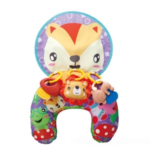 Infant Early Education Toy <b>Animal</b> Theme U Shaped Prone <b>Pillow</b> for Baby Head up Training - Product Image 4