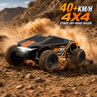 Voiture RC 4x4 haute vitesse 1:18 2,4 GHz, buggy tout-terrain télécommandé entièrement proportionnel avec barre anti-basculement, câble USB YH18003 80m