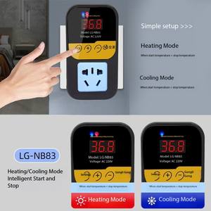 แผงไฟ LED ดิจิตอลควบคุมอุณหภูมิมีความแม่นยำสูง IP65พลาสติก - Product Image 4