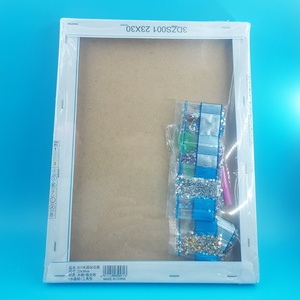 DIY 창의적인 한국 스타일 다이아몬드 아트 수공예품 사랑스러운 소녀 프린팅 모자이크 자수 어린이 초상화 만화 다이아몬드 페인팅 - Product Image 6