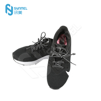 Étiquette de sécurité RF Synmel 8,2 MHz 40*58 en aluminium, haute sensibilité, autocollant de sécurité, étiquette RFSL, étiquette pour chaussures, système EAS pour magasin de chaussures