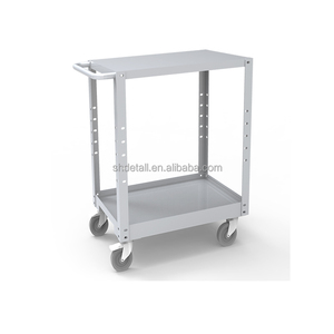 इलेक्ट्रिक मोटर लिफ्टिंग एस्ड लाइन और pcb हैंडलिंग के लिए एंटी-स्टैटिक ऊंचाई समायोज्य परिवहन ट्रॉली - Product Image 6