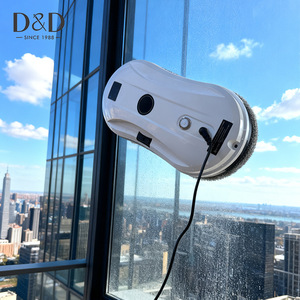 Robot nettoyeur <span class=keywords><strong>de</strong></span> vitres électrique entièrement automatique blanc Navigation intelligente à forte aspiration <span class=keywords><strong>pour</strong></span> une utilisation en voiture domestique. Nettoyage verre - Product Image 1