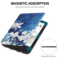 Coque pour Pocketbook 606/616/627/628/632/632 Plus/632/633/Touch Lux 4/Touch Lux 5/Basic Lux 2/Basic 4 avec TPU