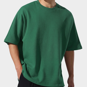 Camiseta Extra Grande para Hombre, Algodón Suave Premium, Cuello Redondo, Manga Corta, Estilo Urbano Informal, Transpirable y Cómoda - Product Image 3