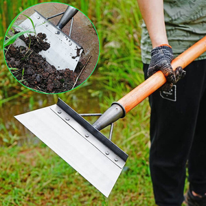 Bêche de nettoyage de qualité professionnelle pour jardiniers et agriculteurs, construction en acier au manganèse - Product Image 1