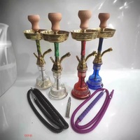 Narguilé d'approvisionnement d'usine narguilé électronique égyptien shisha ensemble de narguilé égyptien en acier inoxydable
