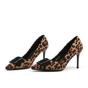 Wholesale Women's leopard print heels 