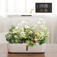 HGS01-2CD système de jardin intelligent d'intérieur pour la maison avec panneau de commande avancé Kit de système d'éclairage LED pour la culture hydroponique des plantes aromatiques