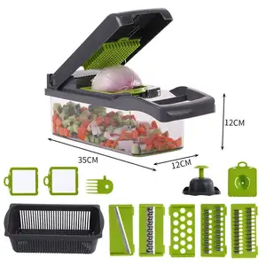 Kitchen Multi-Function Cutting Tool, Set Accessories Utensils Fruit Multi Vegetable Shredder Fruit Slicers Graters Choppers