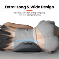 Coussin de soutien lombaire de haute qualité avec chaleur et vibrations, masseur de taille pas cher, coussin de massage pour soulager la douleur, pour la maison, le bureau, la voiture